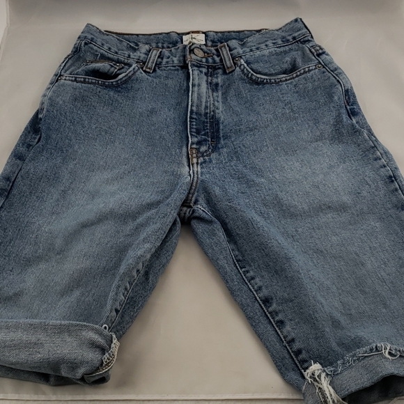 VINTAGE Calvin Klein 11" High Rise Cut Off Shorts - Picture 1 of 10